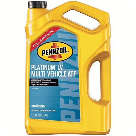 pennzoil platinum lv multi vehicle atf|pennzoil synthetic multi vehicle atf.